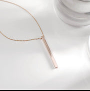 Name-bar Necklace